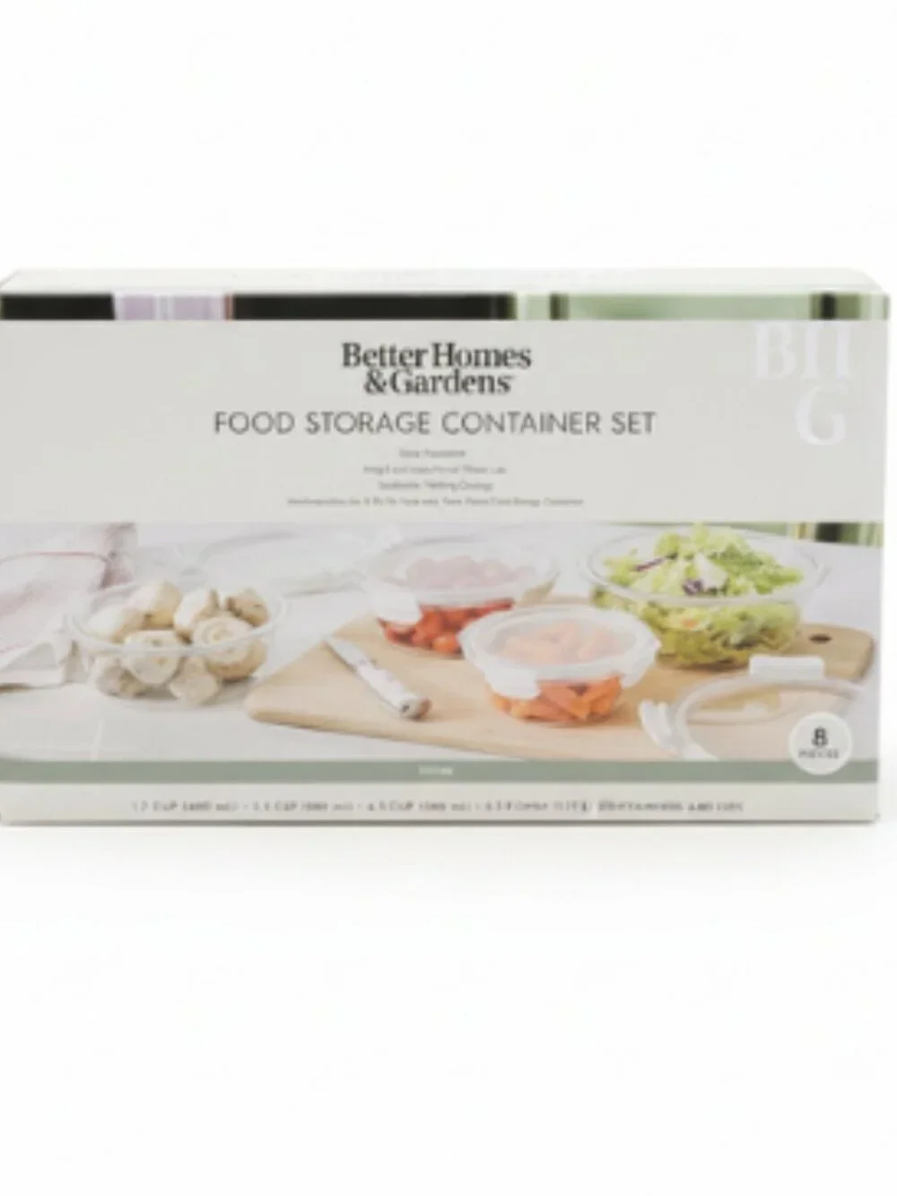 Better Homes & Gardens 6-Piece NESTING Melamine Serving Bowl Set With Lids ~ NWT